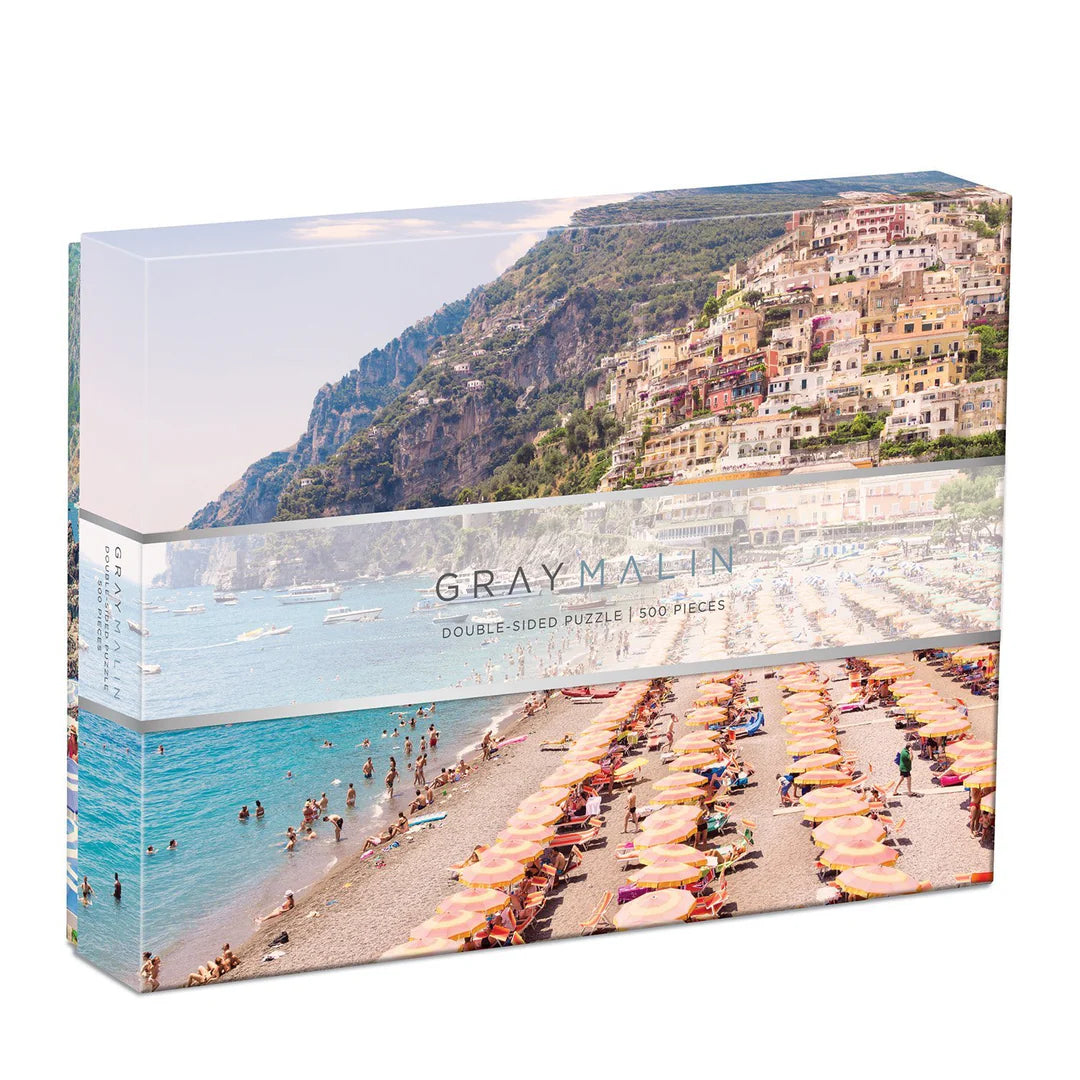 Gray Malin The Italy Double-Sided 500 Piece Jigsaw Puzzle - The Preppy Bunny