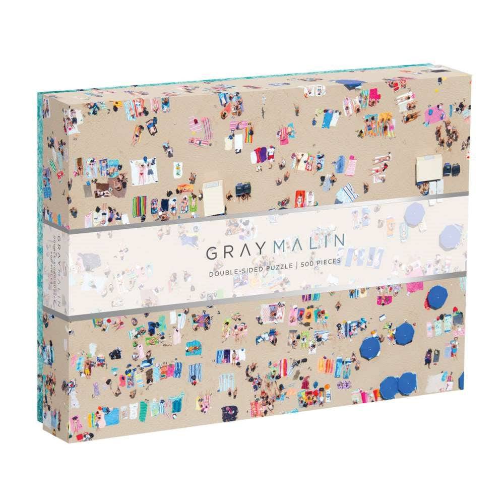 Gray Malin Beach 2 Sided 500 pc Puzzle - The Preppy Bunny