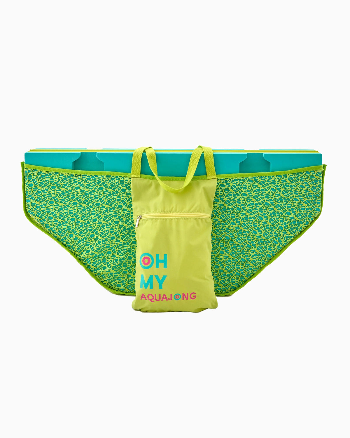 Green Aqua Jong Pool Mat - The Preppy Bunny