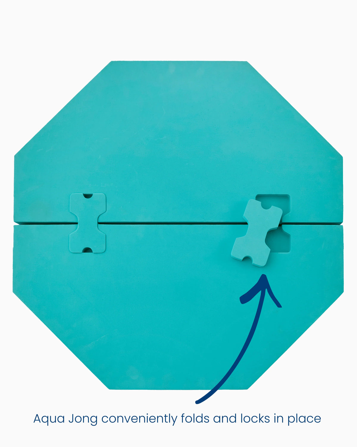 Green Aqua Jong Pool Mat - The Preppy Bunny
