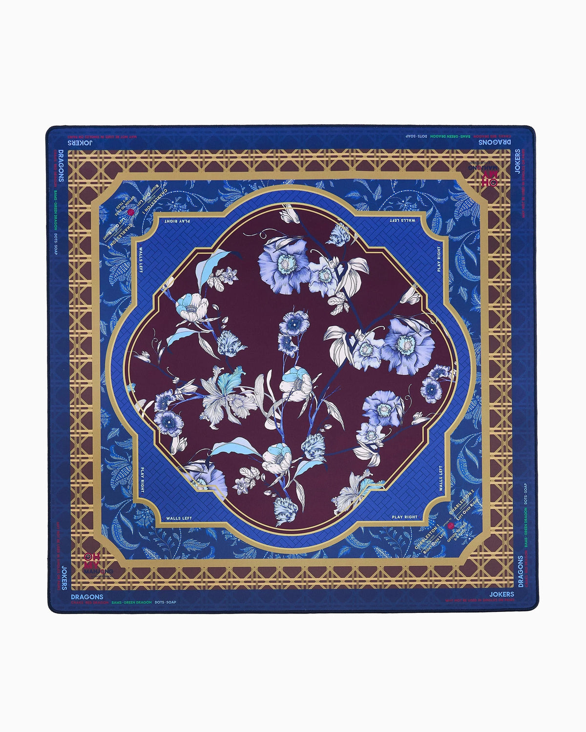 Hawthorne Mahjong Mat in Tube
