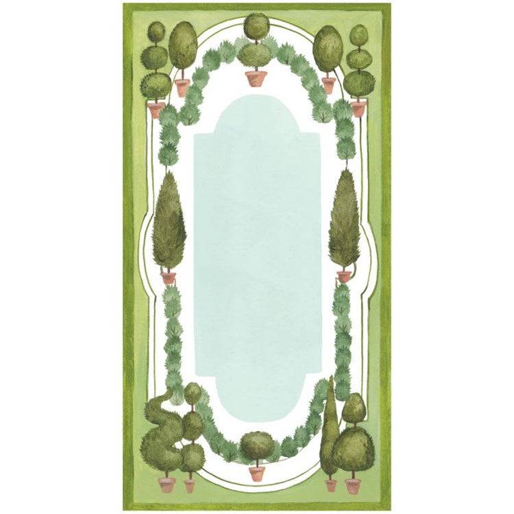 Topiary Garden Table Cards - The Preppy Bunny