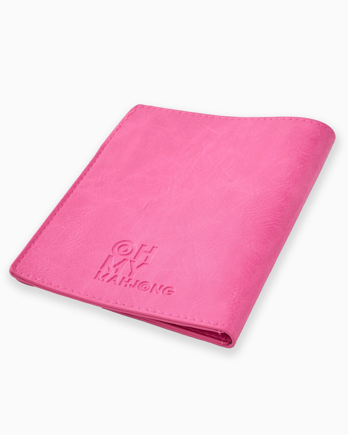 Hot Pink Mahjong Card Folio - The Preppy Bunny