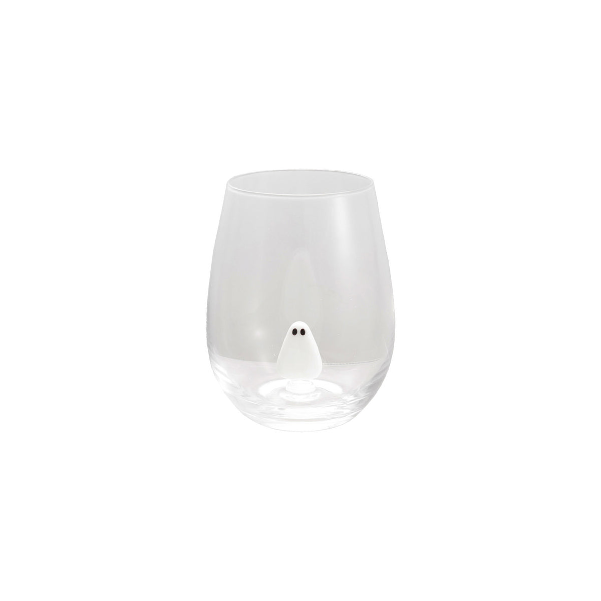 Ghost Icon 18 oz. Stemless Wine Glass