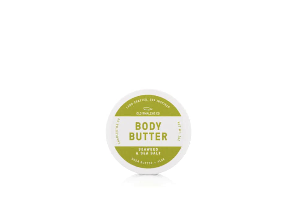 Seaweed & Sea Salt Travel Size Body Butter (2oz) - The Preppy Bunny