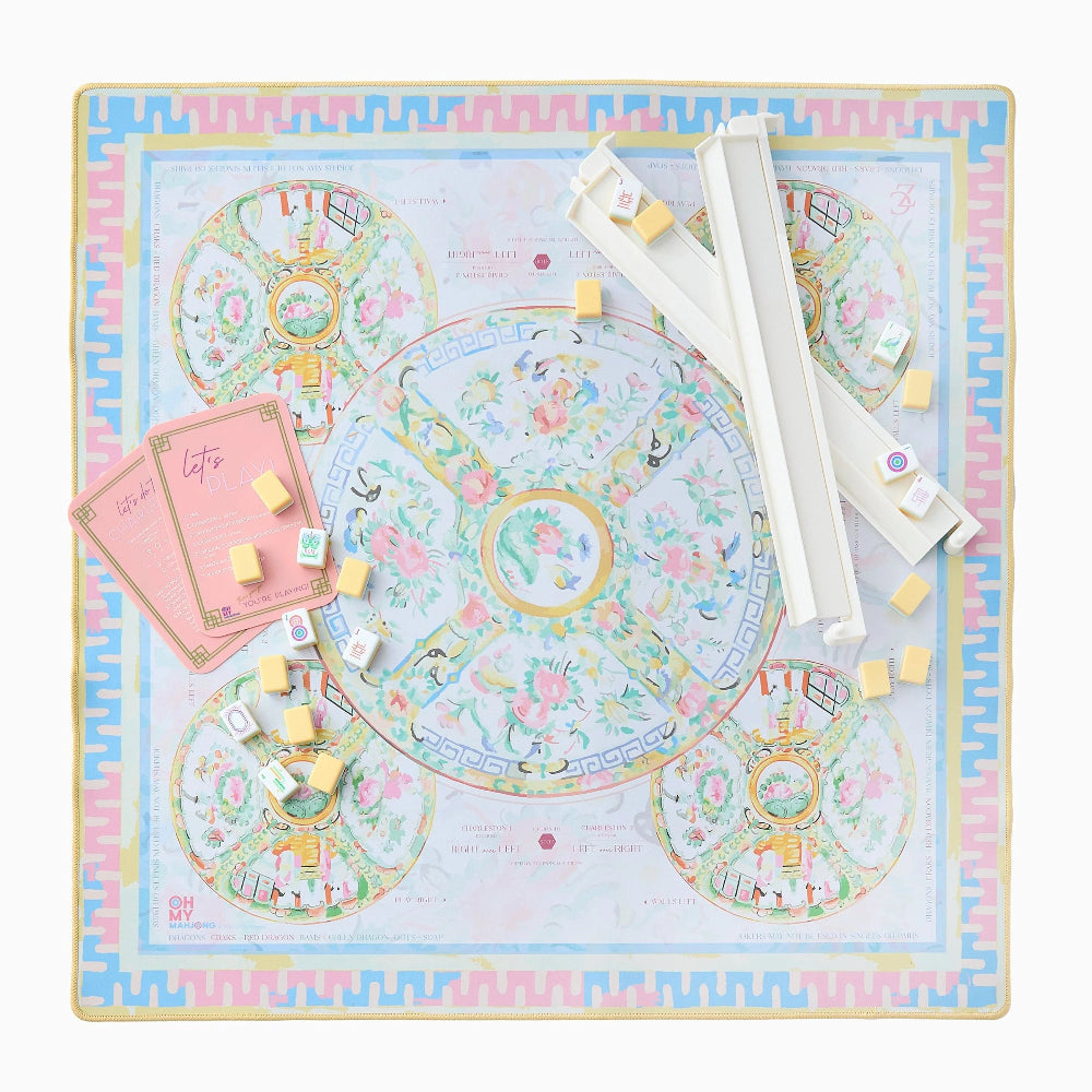Imperial Mahjong Mat - The Preppy Bunny