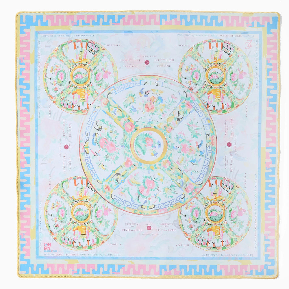 Imperial Mahjong Mat - The Preppy Bunny