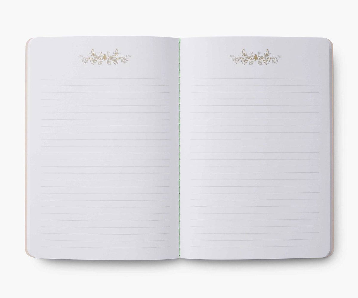 Assorted Set of 3 Curio Notebooks - The Preppy Bunny