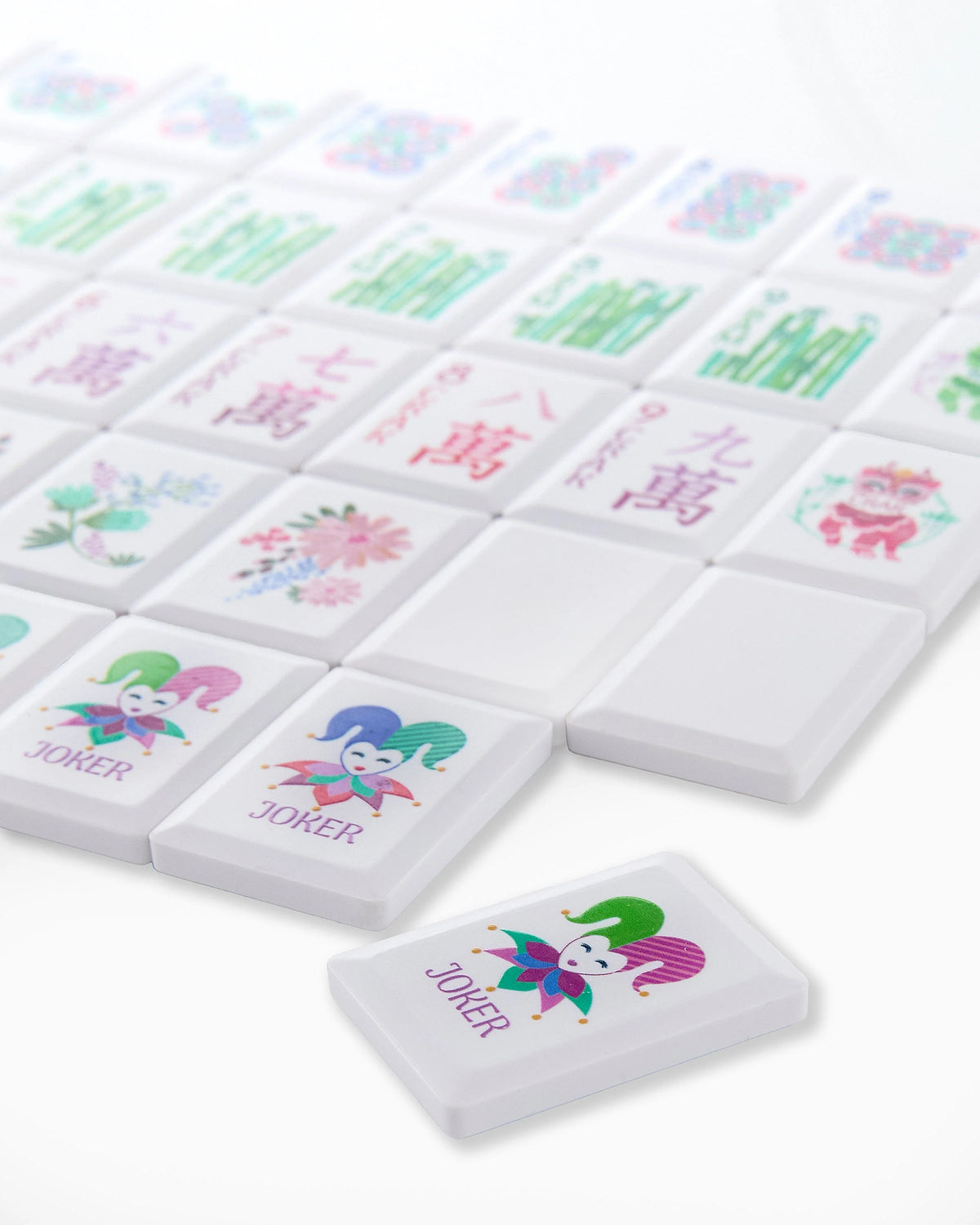 Jardin Debutant Mahjong Tile Set