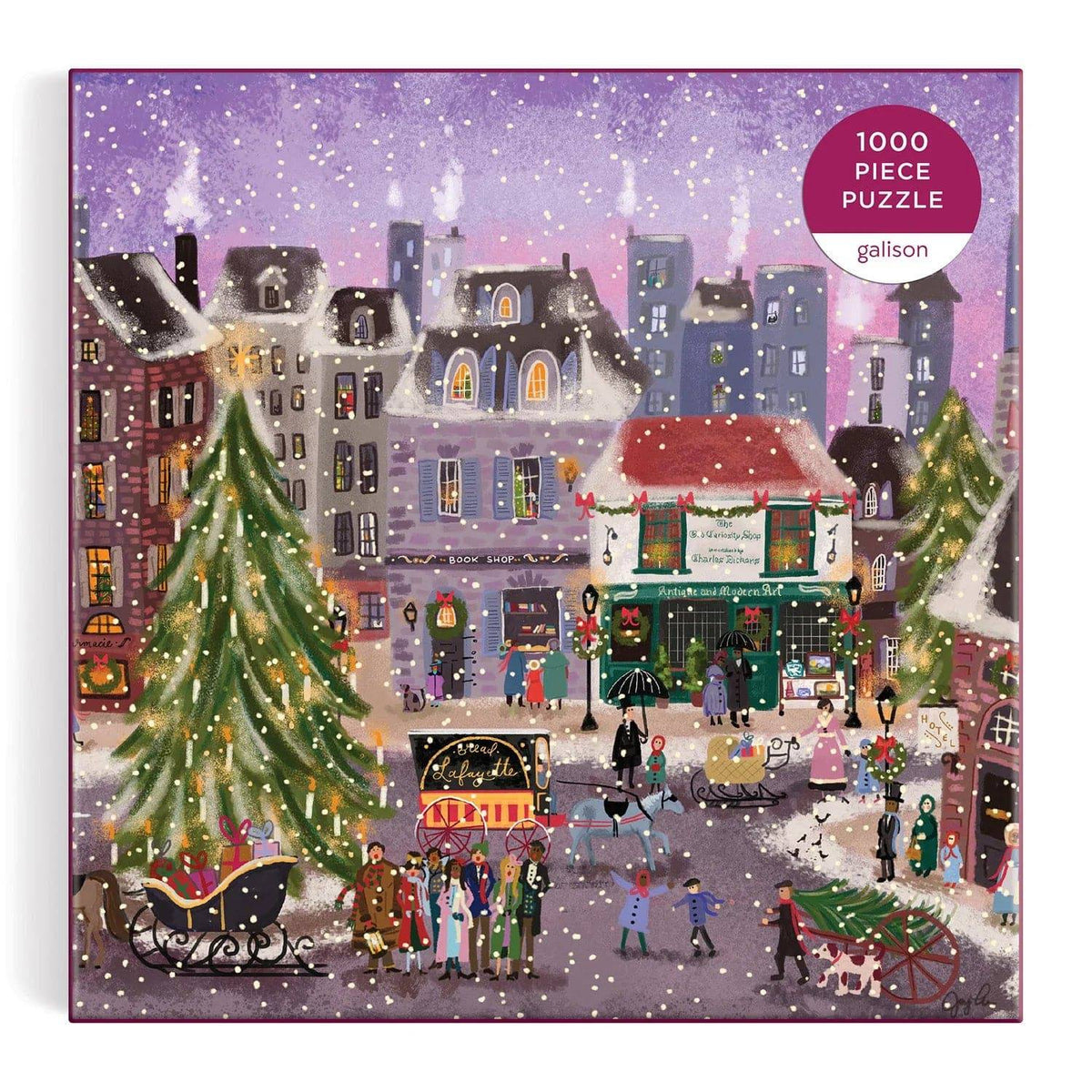 Joy Laforme Christmas Square 1000 Piece Puzzl - The Preppy Bunny