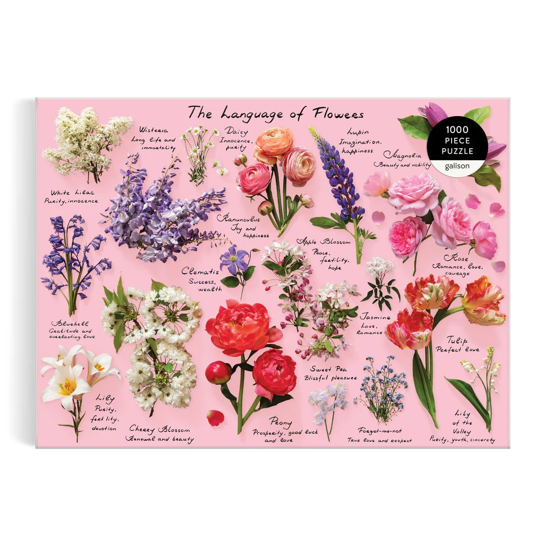 Language of Flowers 1000 Piece Puzzle - The Preppy Bunny