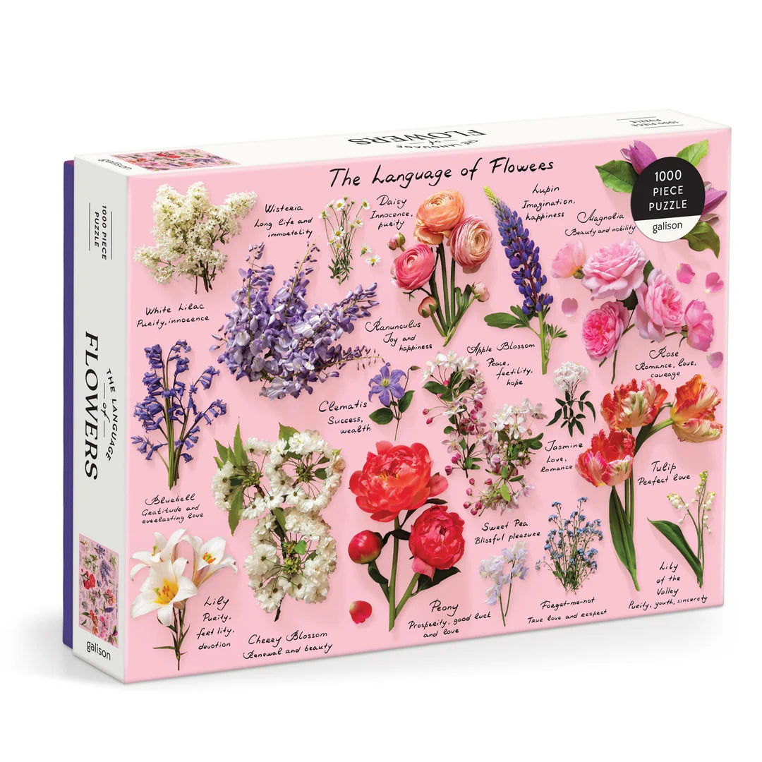 Language of Flowers 1000 Piece Puzzle - The Preppy Bunny