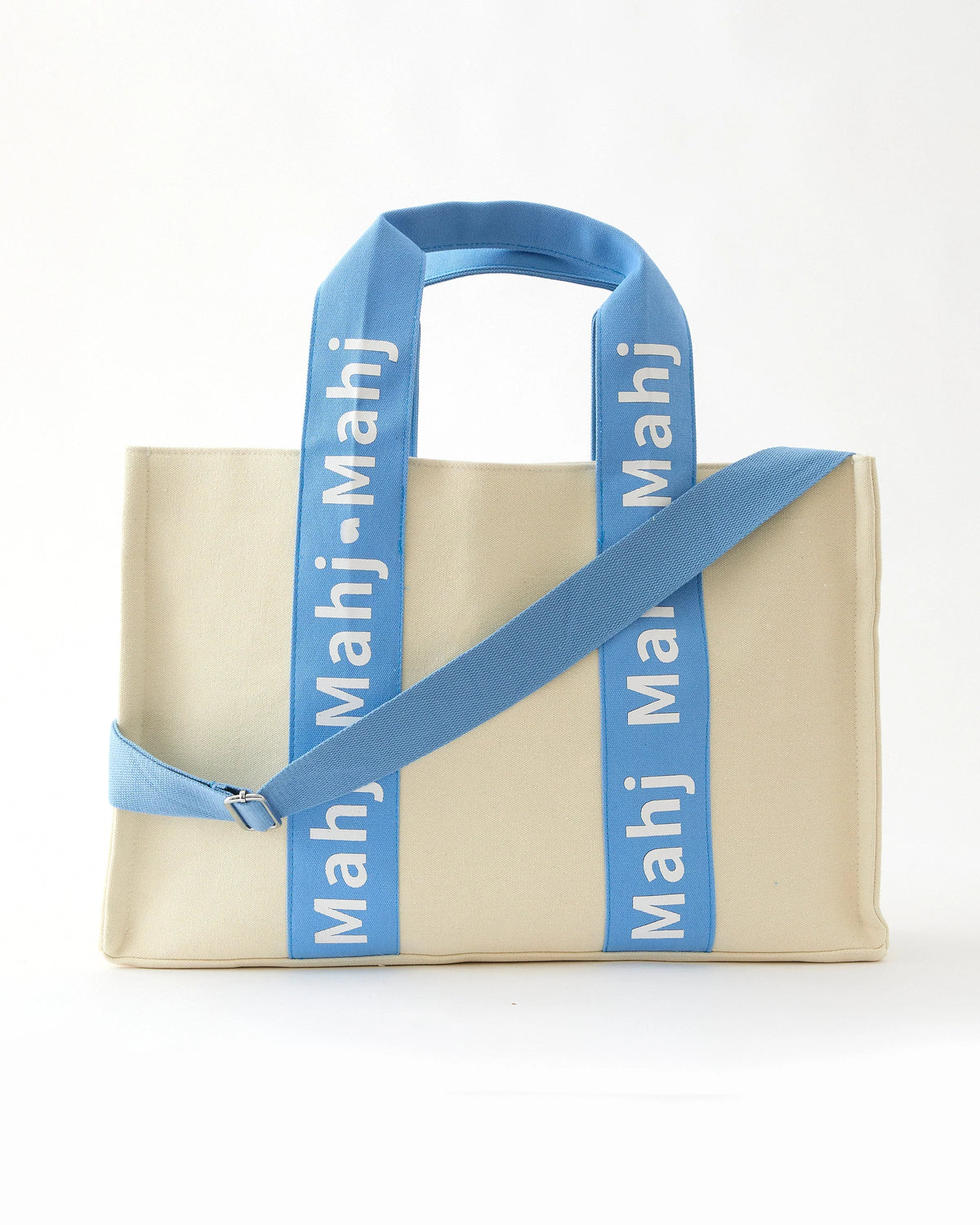 Light Blue Mahj It All Tote