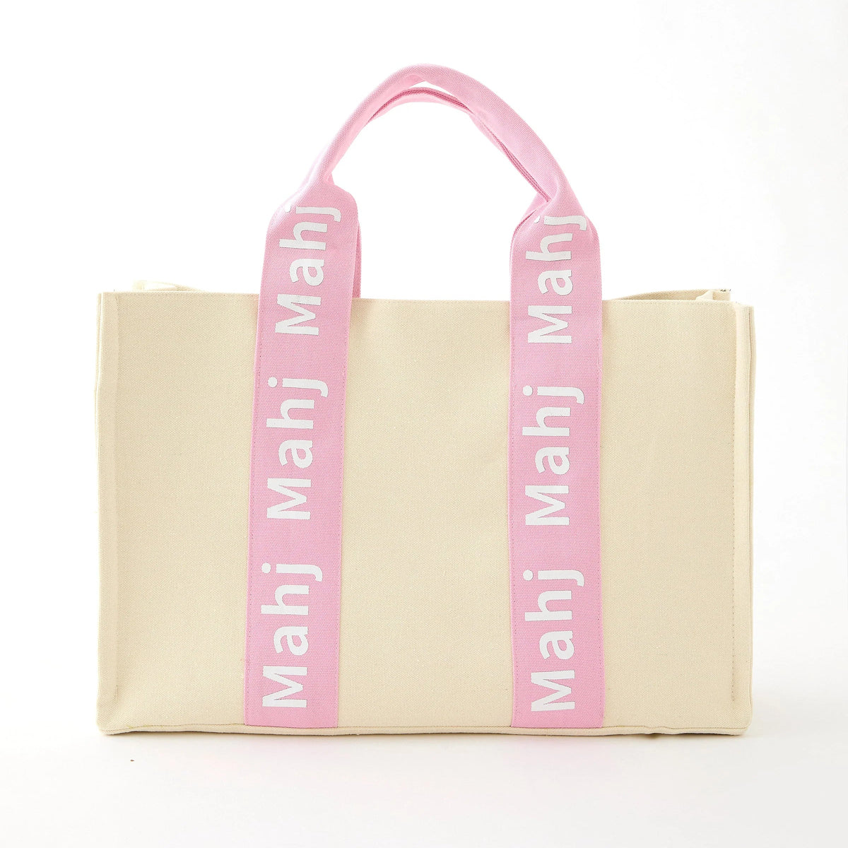 Light Pink Mahj It All Tote