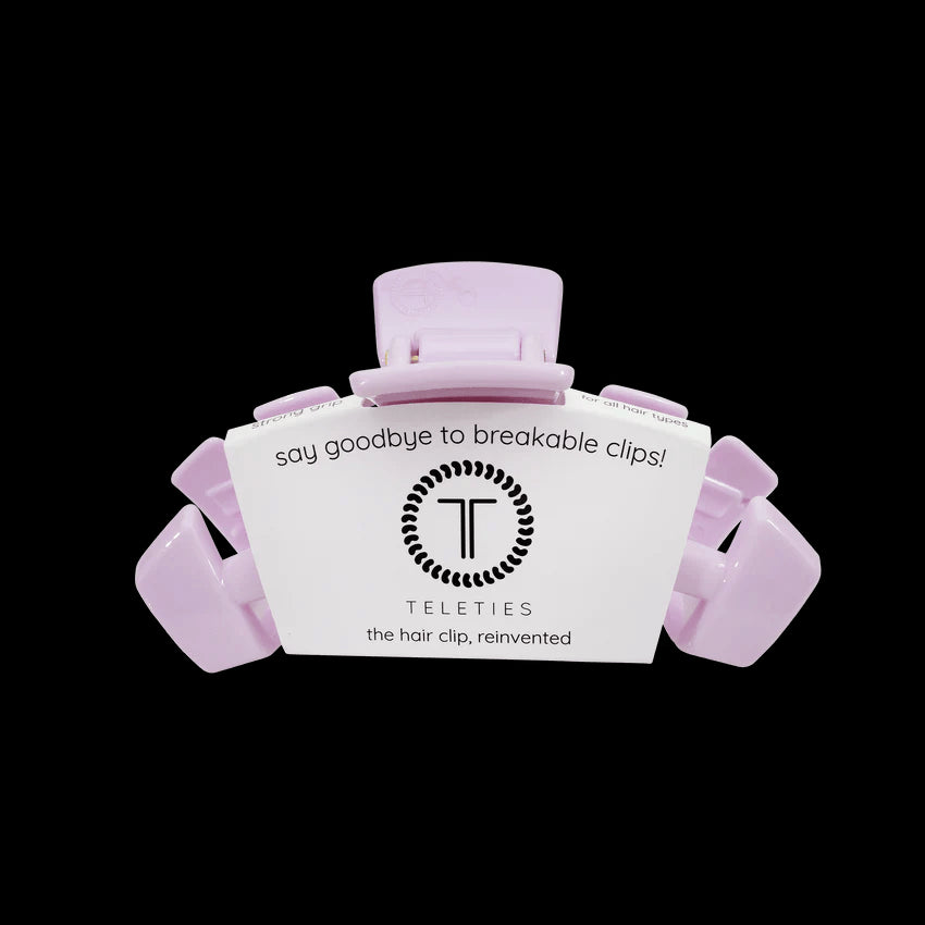 Lilac Medium Hair Clip - The Preppy Bunny