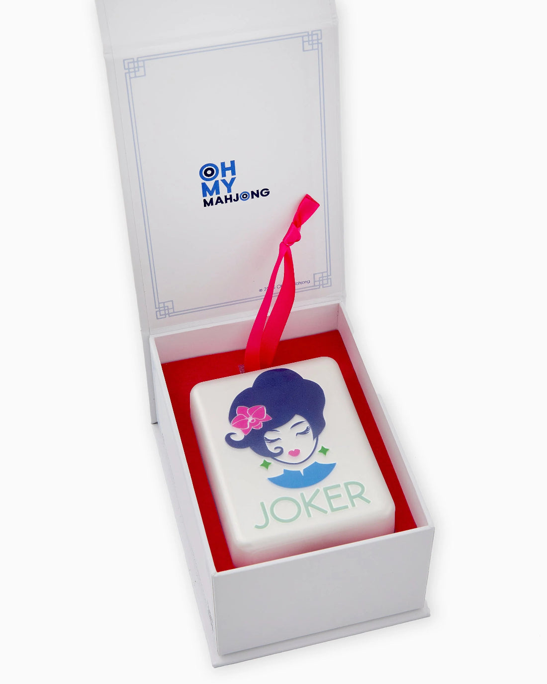 Lola Mahjong Ornament - The Preppy Bunny