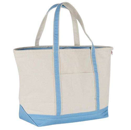 Large Classic Boat Tote - The Preppy Bunny