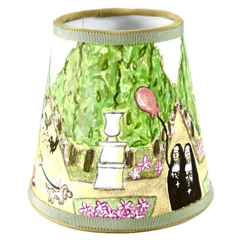 Paris Dogs Scene Lampshade by Maison Maison Design x Zafferano