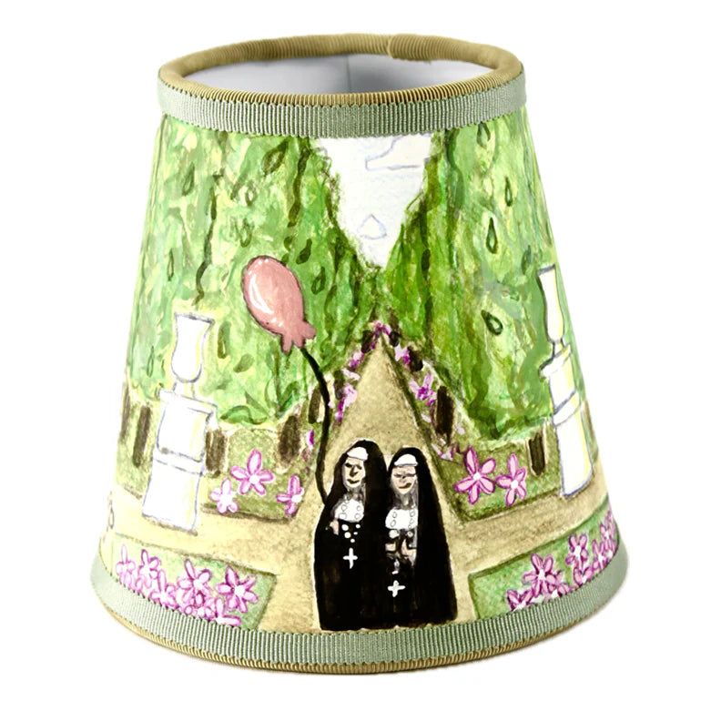 Paris Dogs Scene Lampshade by Maison Maison Design x Zafferano