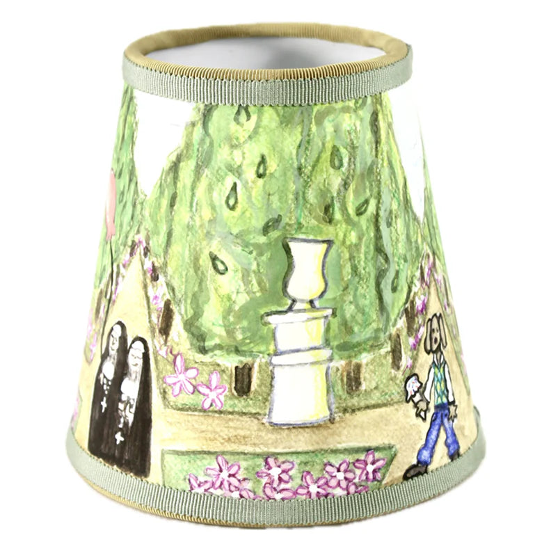 Paris Dogs Scene Lampshade by Maison Maison Design x Zafferano