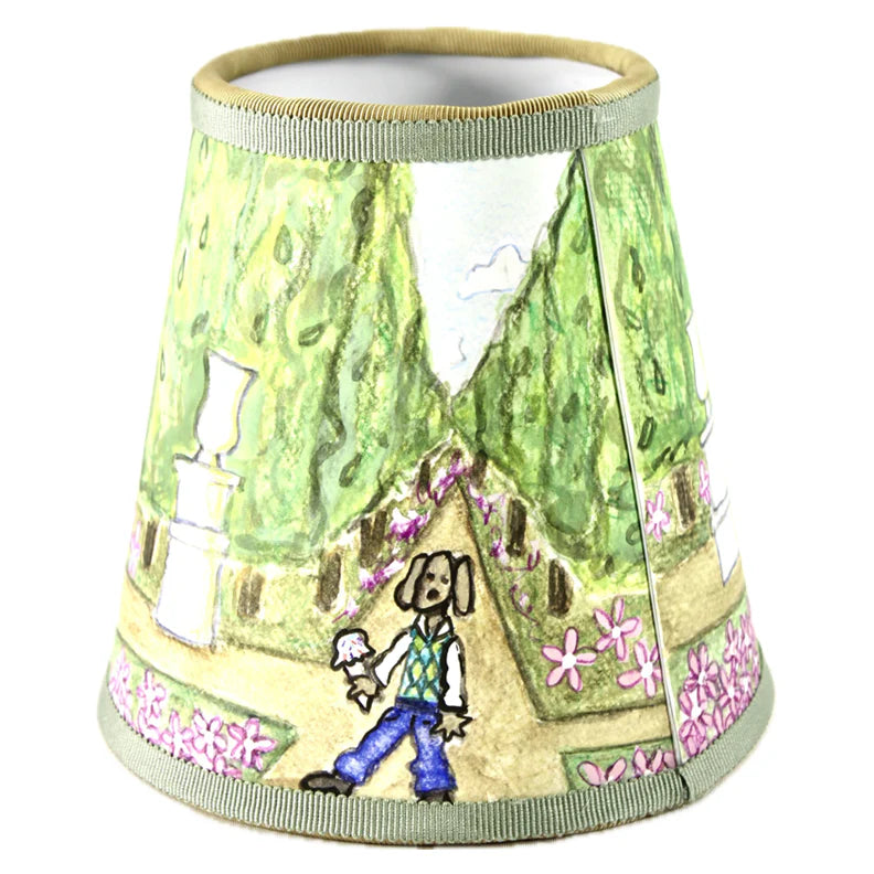 Paris Dogs Scene Lampshade by Maison Maison Design x Zafferano