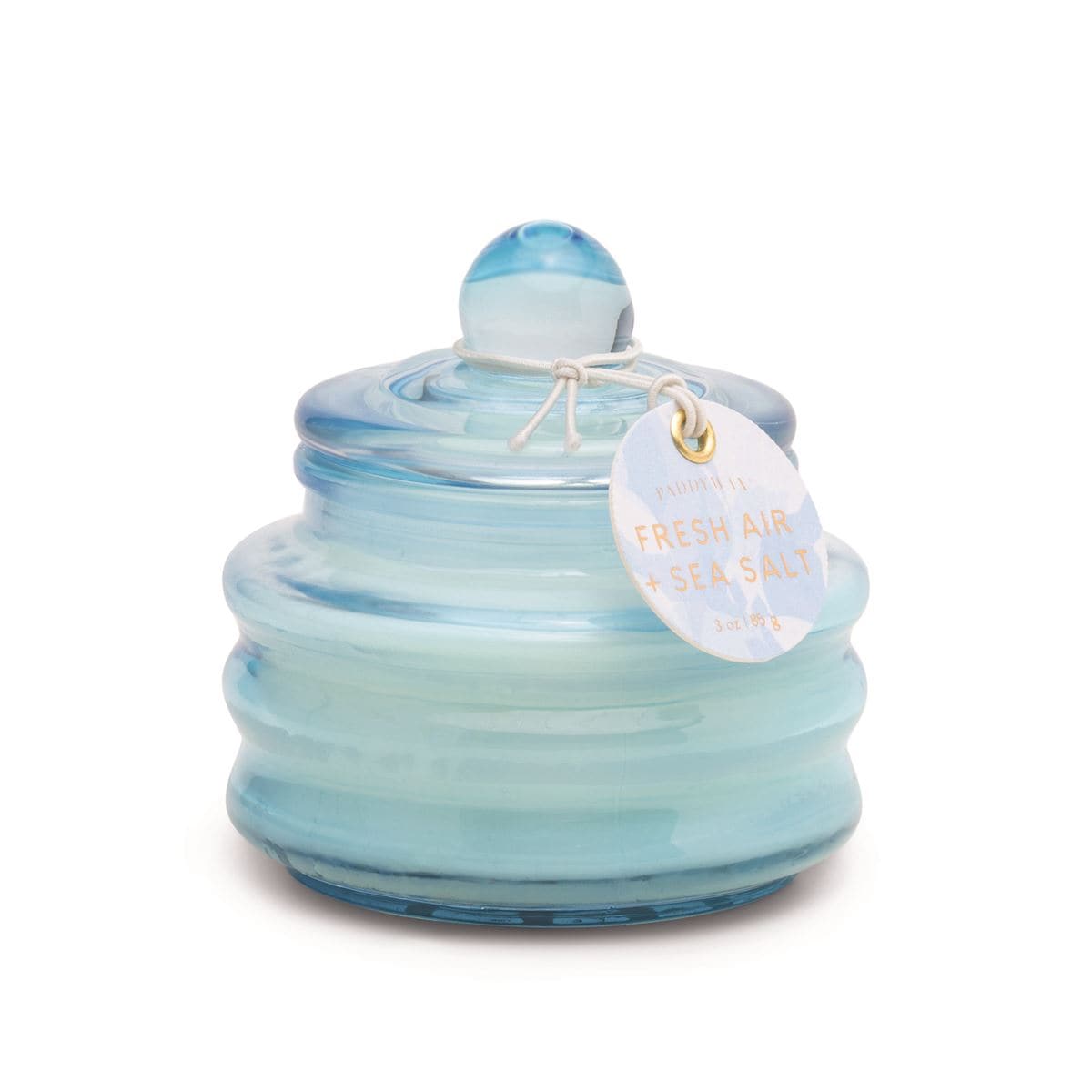 Fresh Air + Sea Salt 3 oz Small Glass Candle - The Preppy Bunny