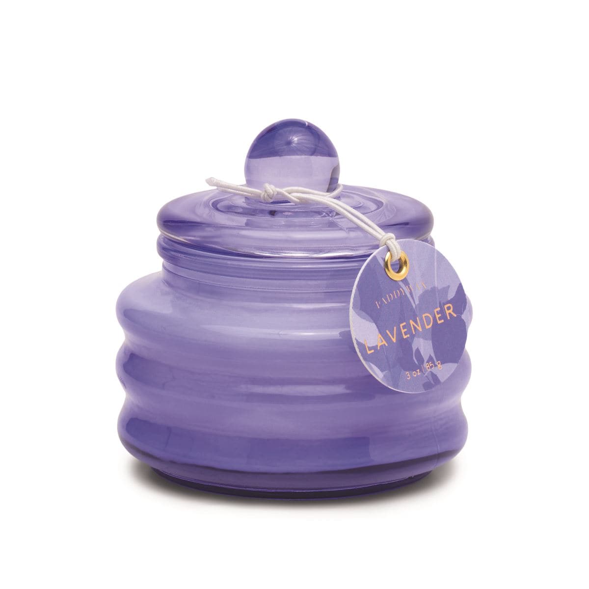 Lavender 3 oz Small Glass Candle - The Preppy Bunny