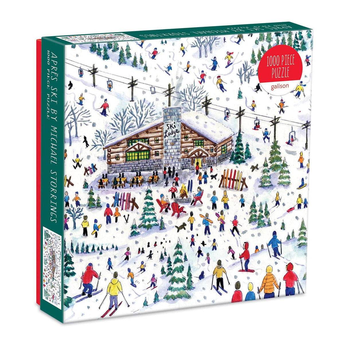 Apres Ski Puzzle 1000 pc. - The Preppy Bunny