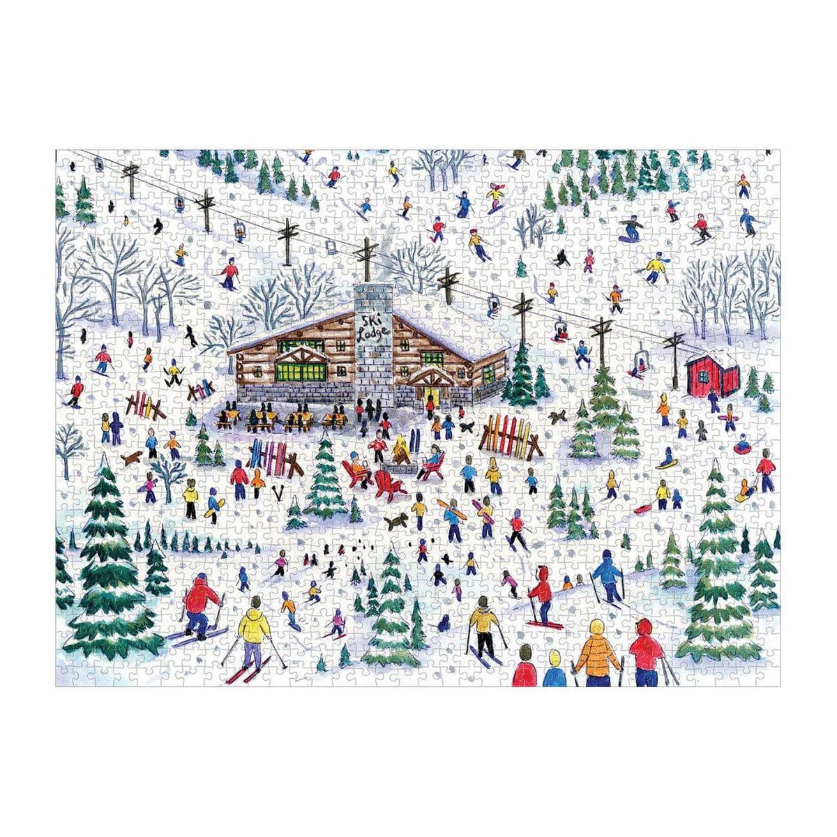Apres Ski Puzzle 1000 pc. - The Preppy Bunny