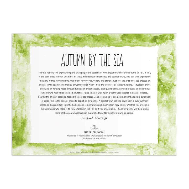 Michael Storrings Autumn By the Sea 1000 Piece Puzzle - The Preppy Bunny