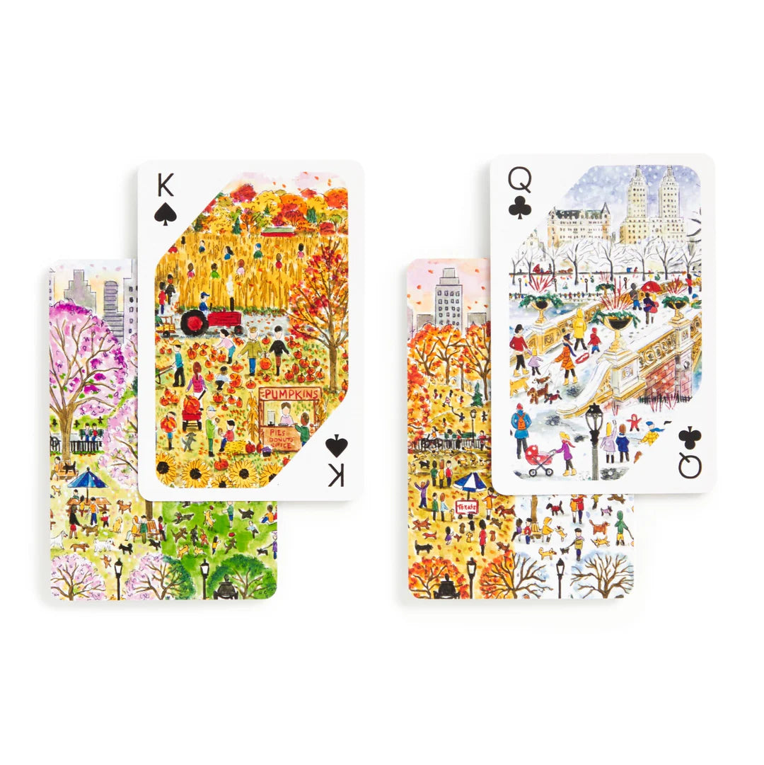 Michael Storrings Four Seasons Playing Card Set - The Preppy Bunny