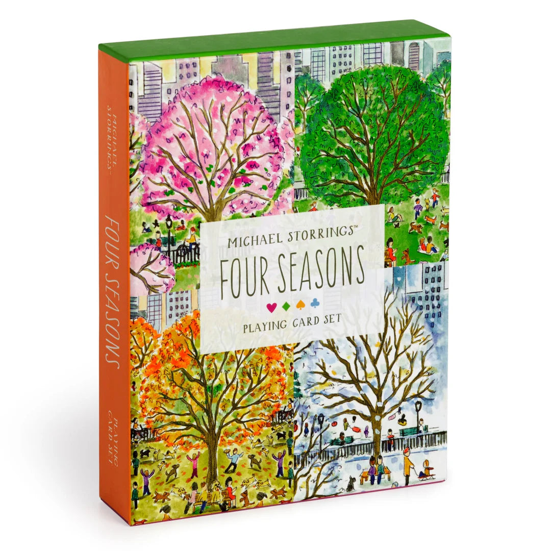 Michael Storrings Four Seasons Playing Card Set - The Preppy Bunny