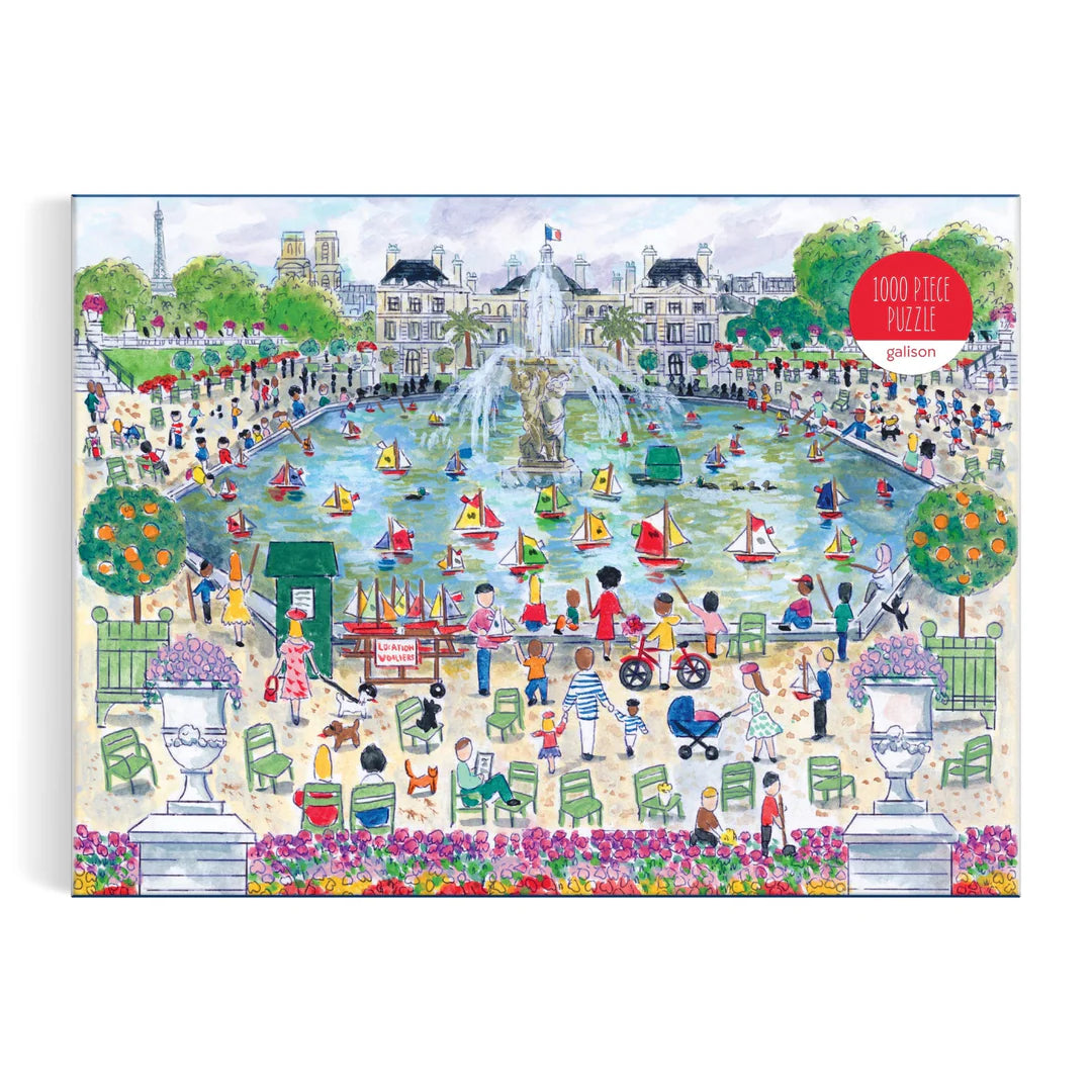Michael Storrings Springtime in Paris 1000 piece Puzzle - The Preppy Bunny