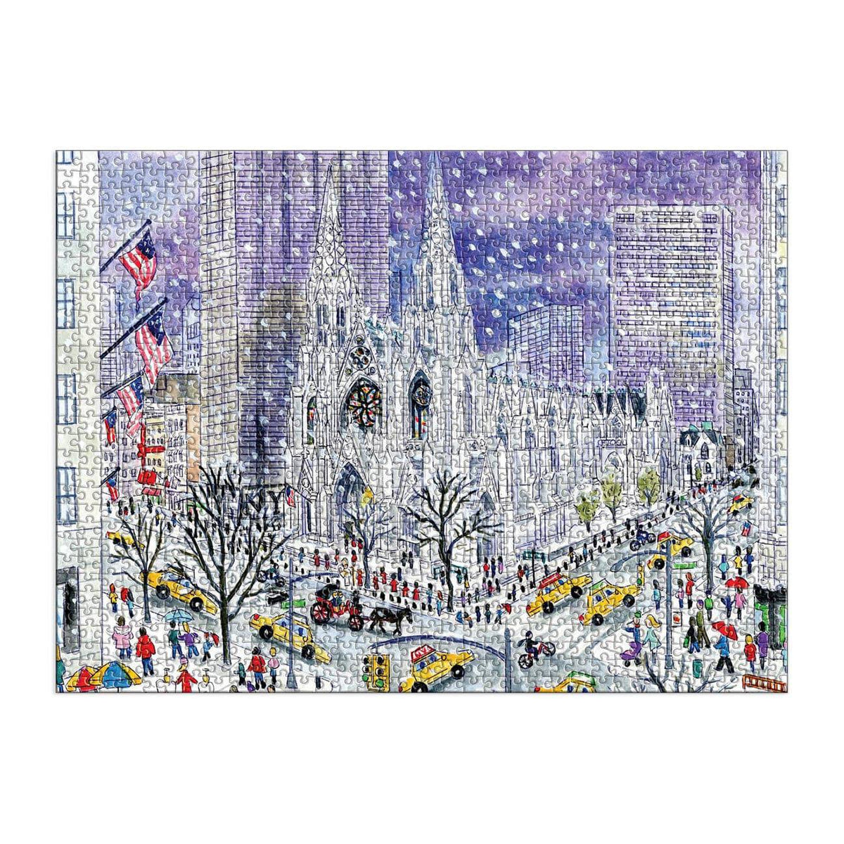 St. Patricks Cathedral 1000 Piece Jigsaw Puzzle - The Preppy Bunny