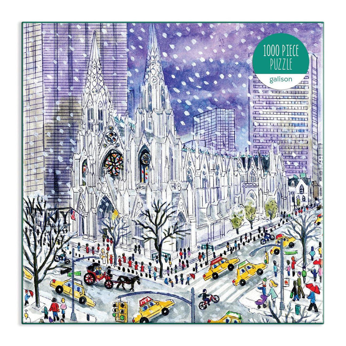 St. Patricks Cathedral 1000 Piece Jigsaw Puzzle - The Preppy Bunny