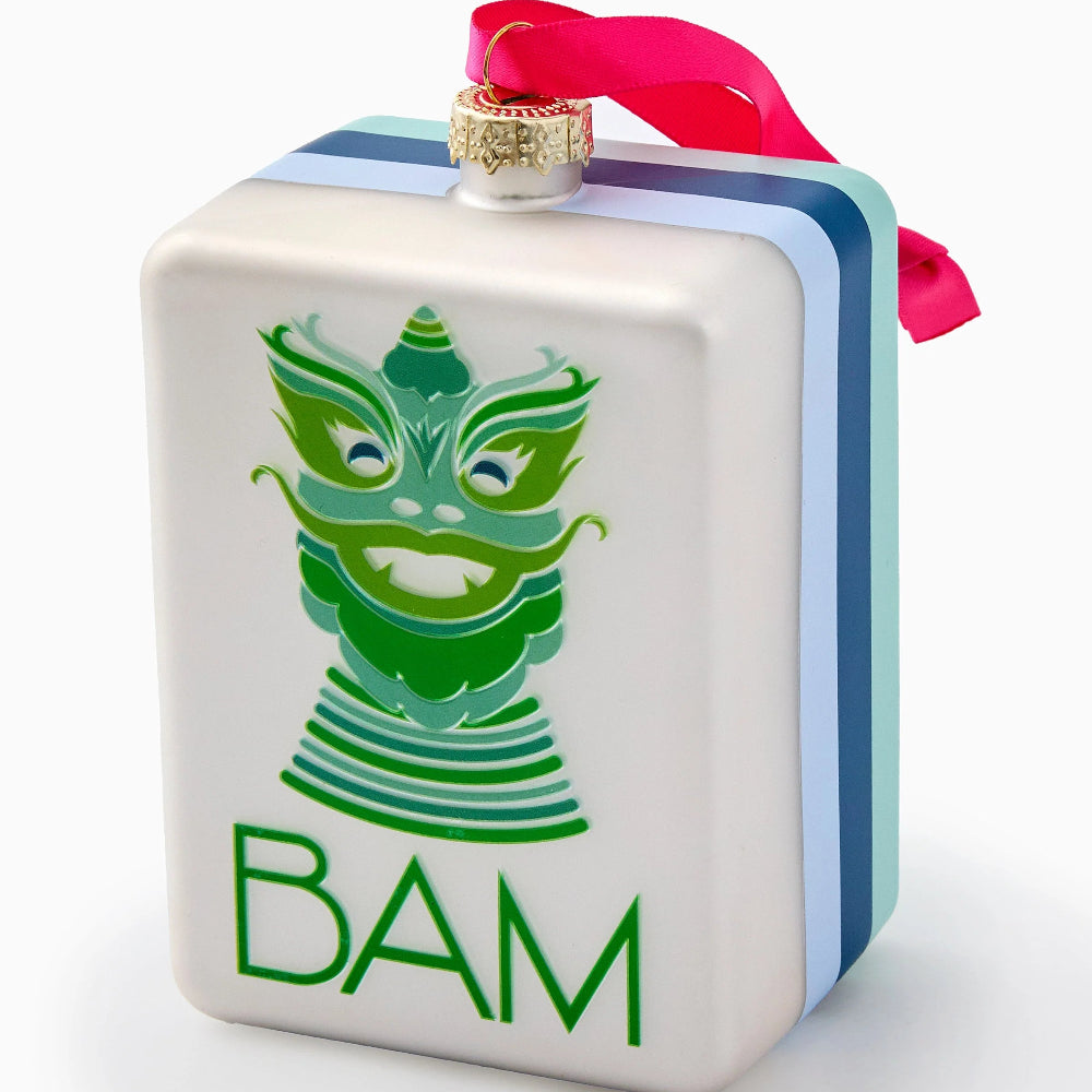 Mint Dragon Mahjong Ornament - The Preppy Bunny