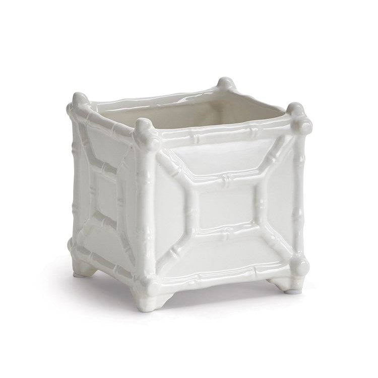 Chinoiserie Bamboo Small Cachepot - The Preppy Bunny