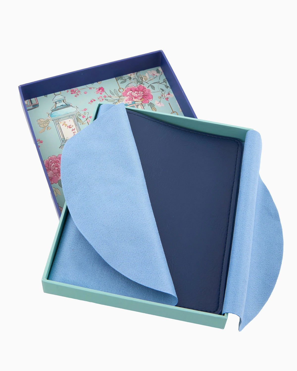 Navy Mahjong Card Folio