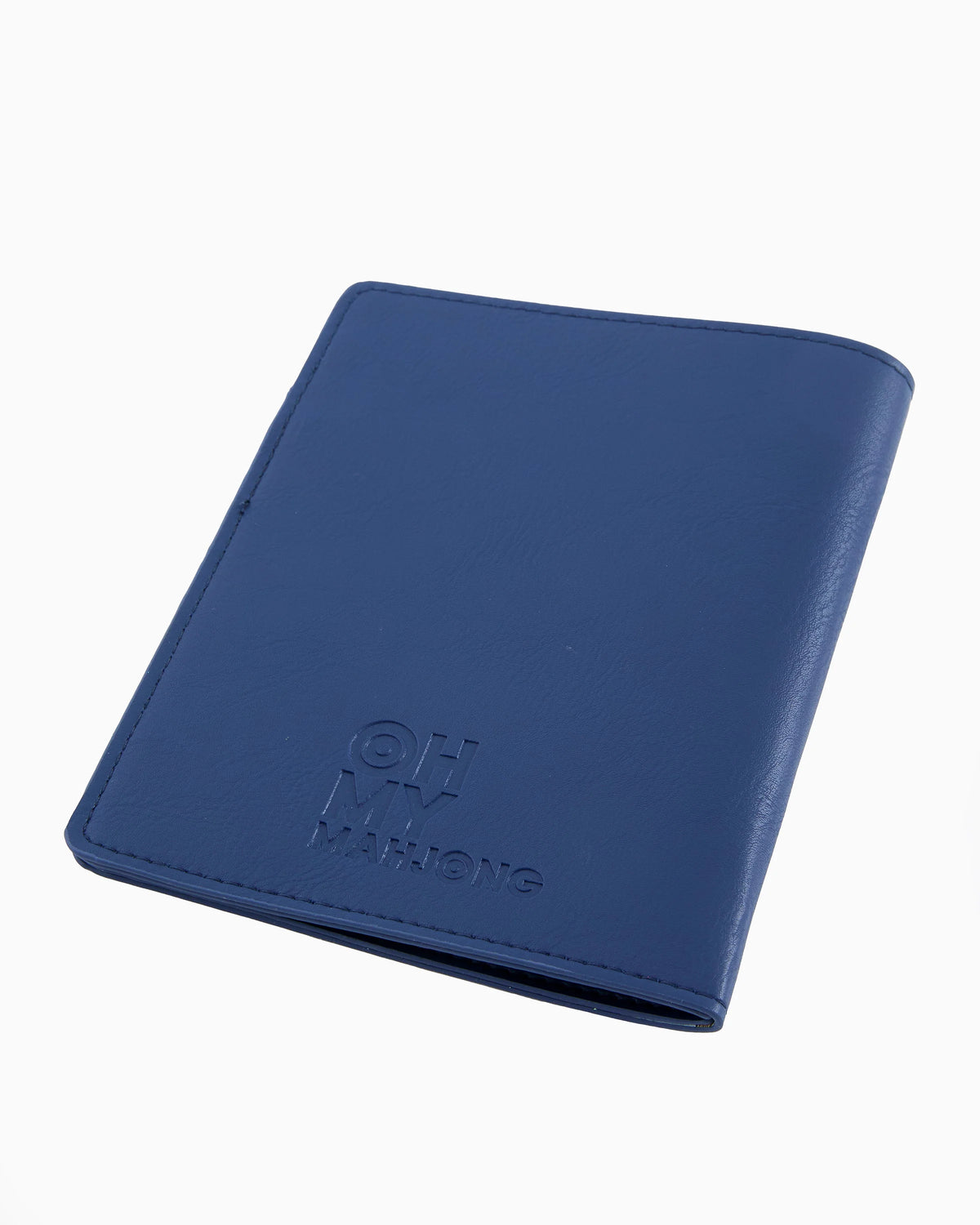 Navy Mahjong Card Folio