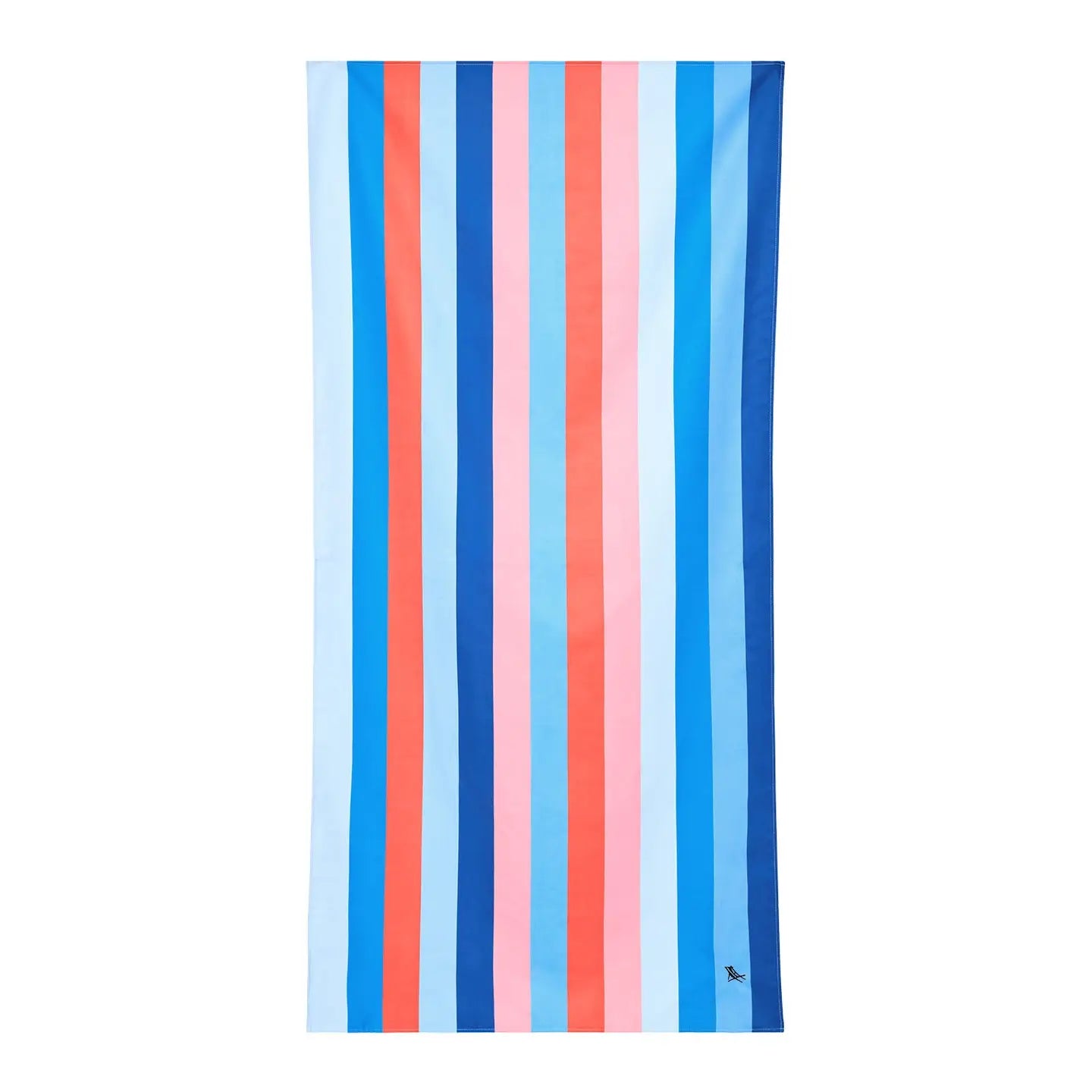 Quick Dry Beach Towel in Ocean Pavillion - 2 sizes - The Preppy Bunny