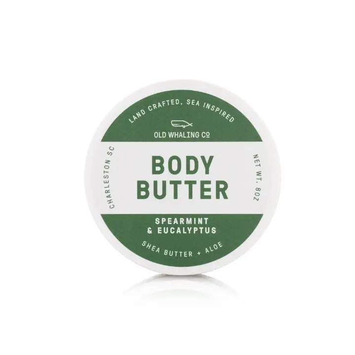 Spearmint &amp; Eucalyptus Body Butter (8oz) - The Preppy Bunny