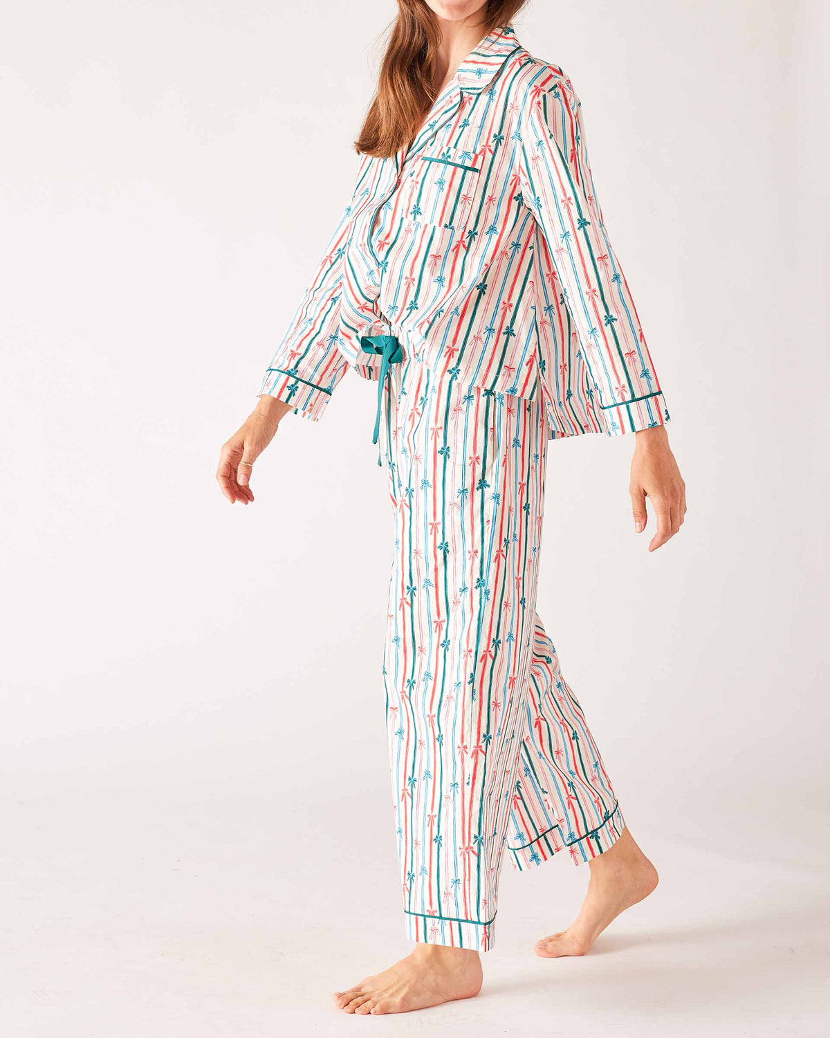 Over The Cotton Moon Pajama Set - Ribbon Candy