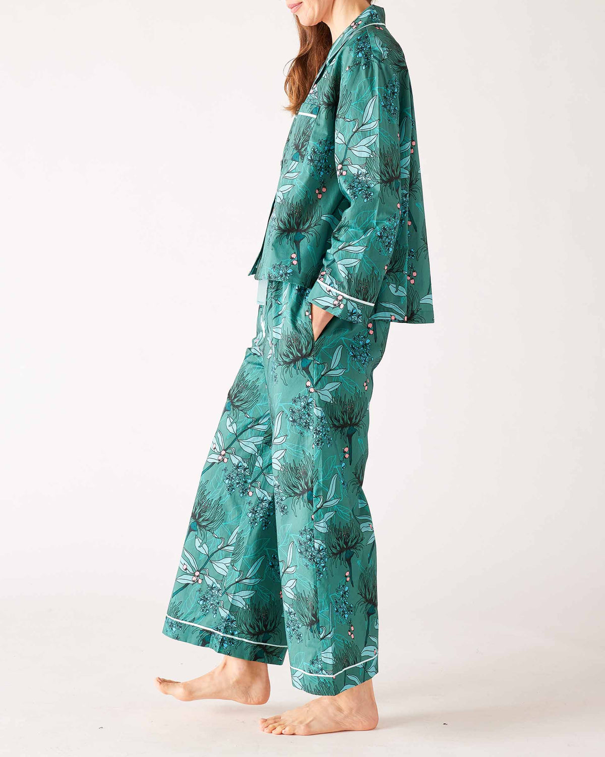 Over The Cotton Moon Pajama Set - Secret Garden