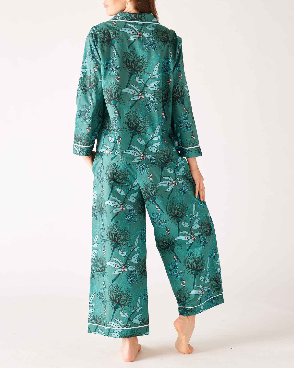 Over The Cotton Moon Pajama Set - Secret Garden