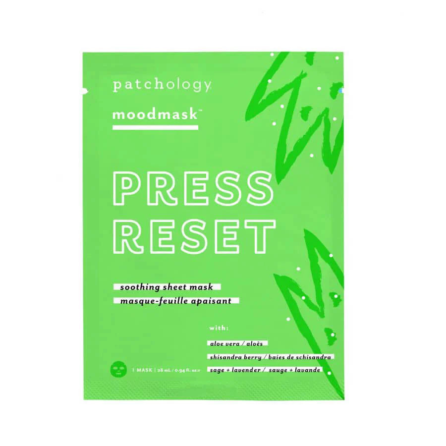 Press Reset Soothe Facial Sheet Mask - The Preppy Bunny
