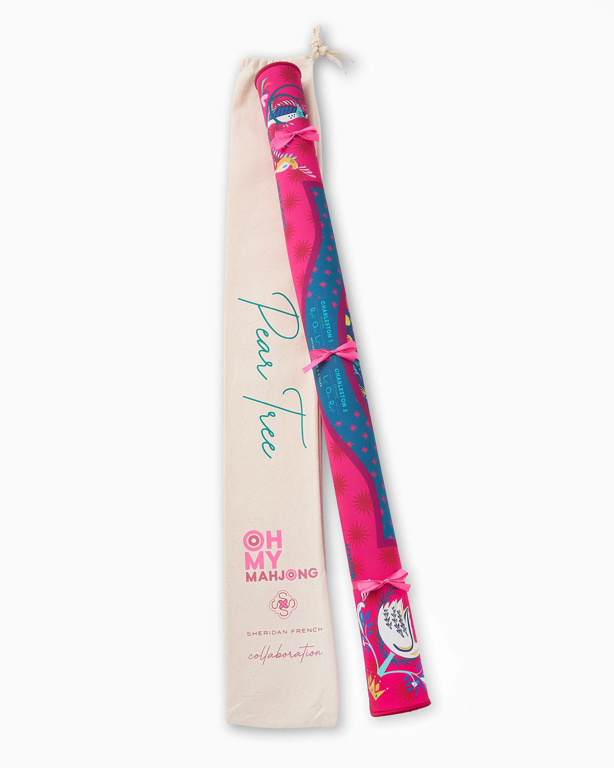 Pear Tree Mahjong Mat - The Preppy Bunny