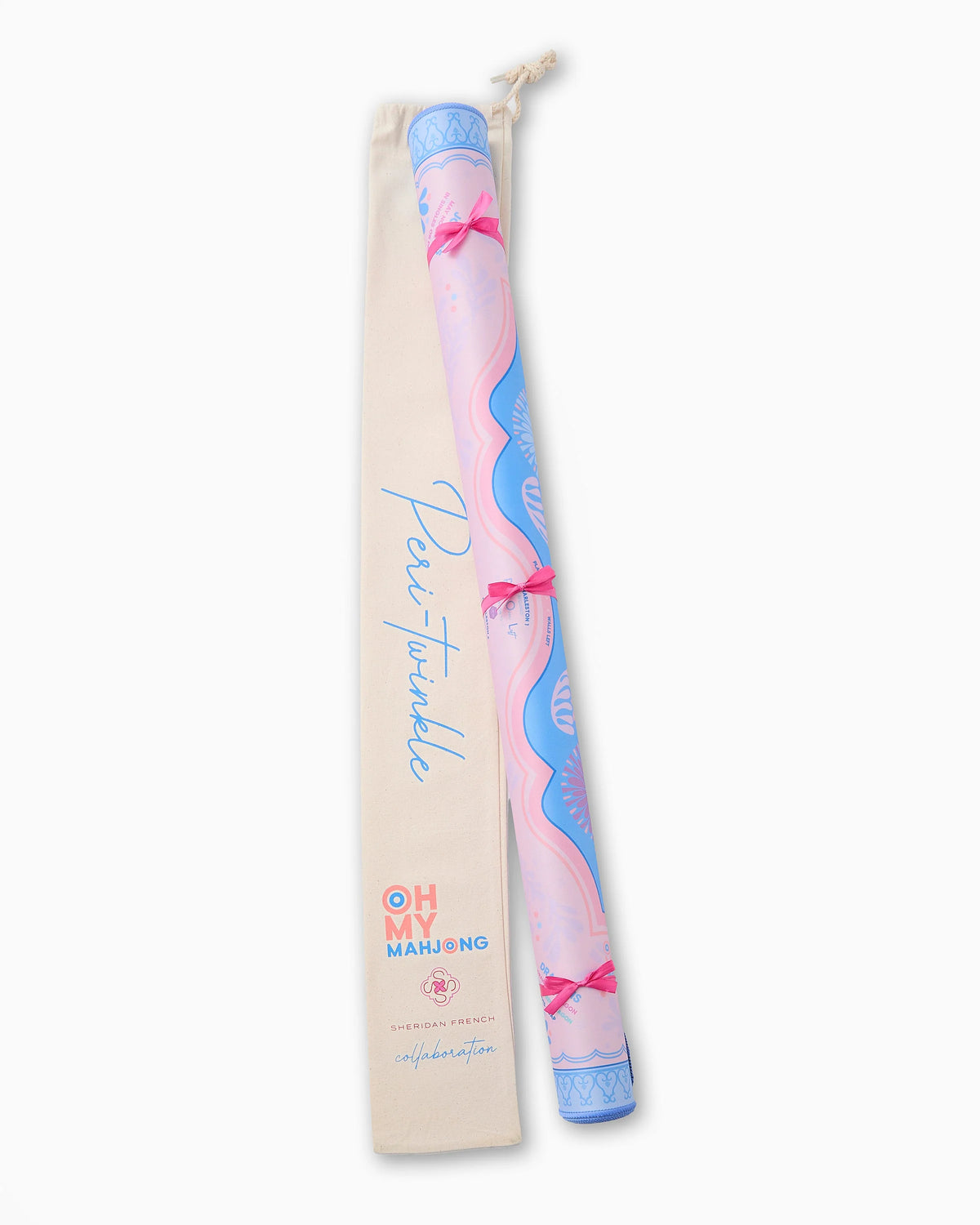 Peri-twinkle Mahjong Mat - The Preppy Bunny