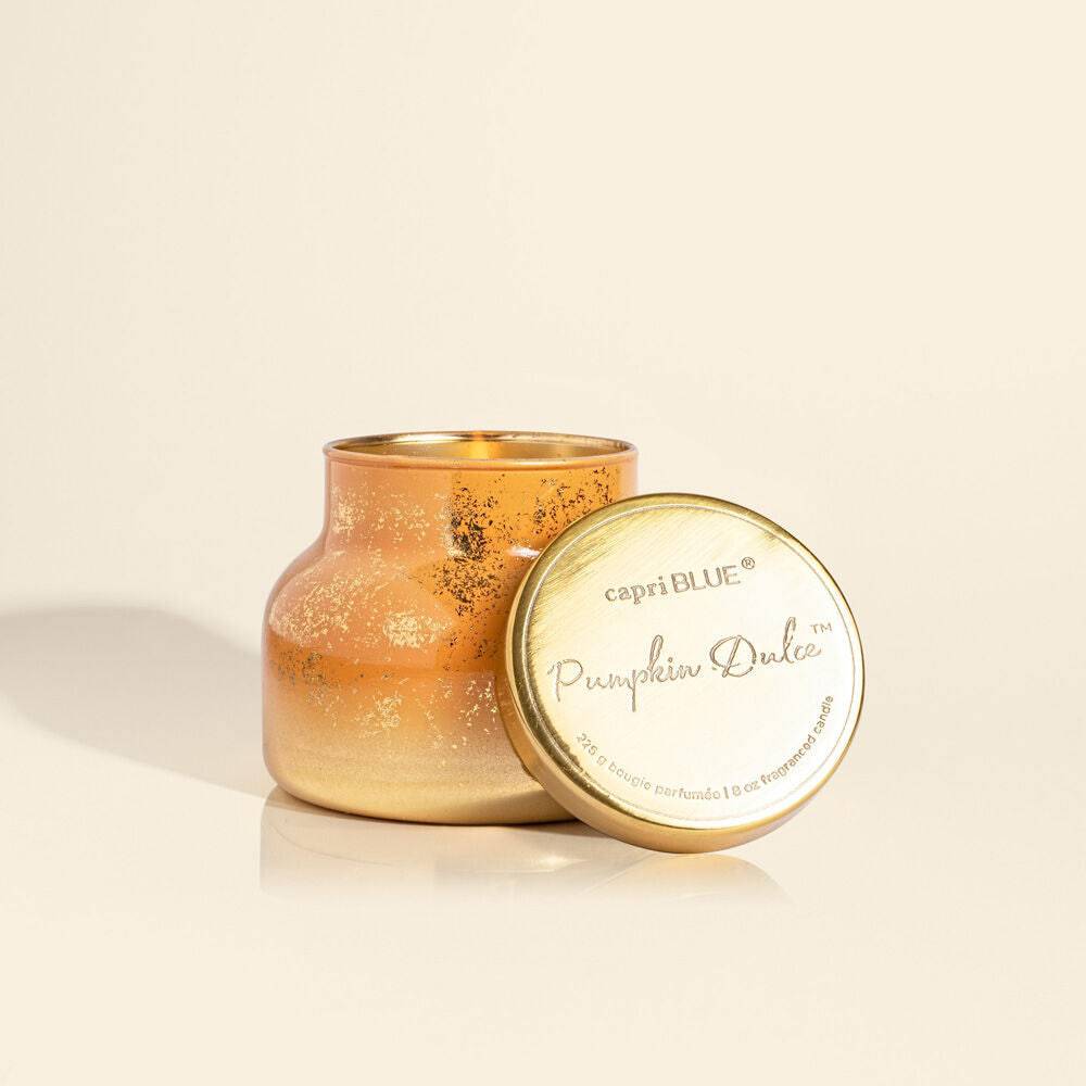 Pumpkin Dulce Glimmer Petite 8 oz Jar Candle - The Preppy Bunny