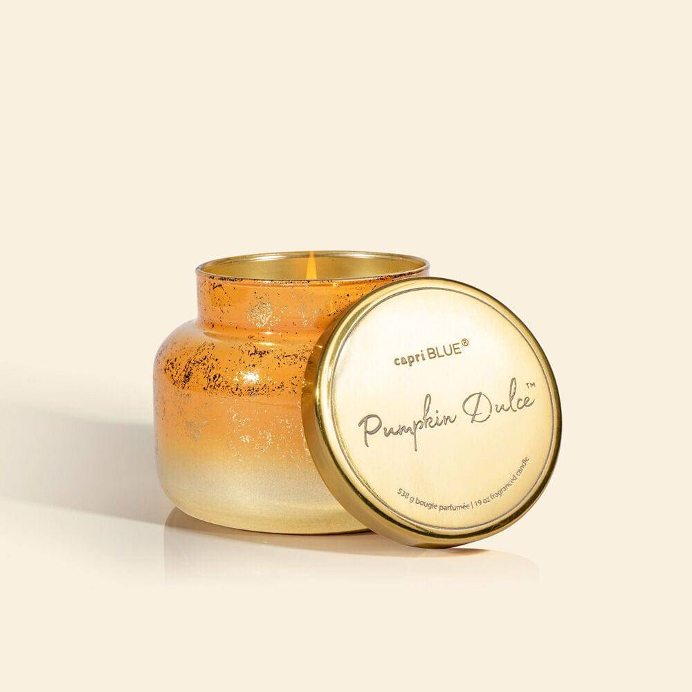 Pumpkin Dulce Glimmer 19 oz Jar Candle - The Preppy Bunny