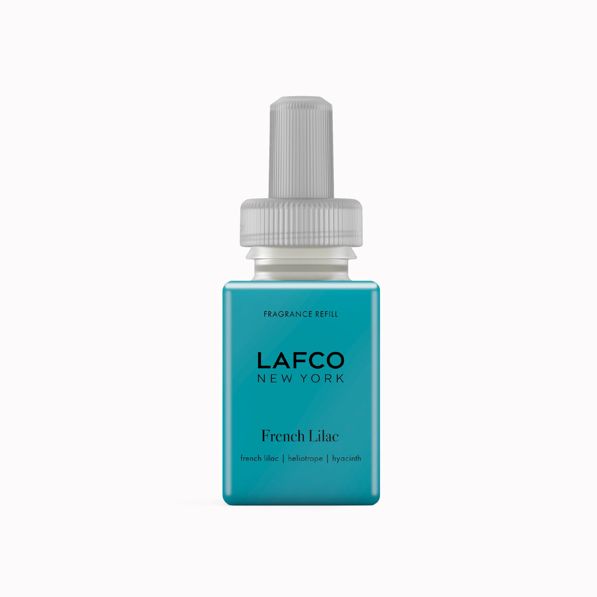 Lafco New York French Lilac pura bottle on a white background